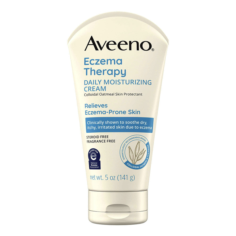 Aveeno Eczema Therapy Moisturizing Cream Helps Skin Protectant, 5 oz
